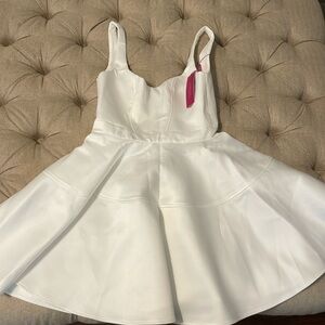 NWT Adeirlina Short mini cocktail party dress - white